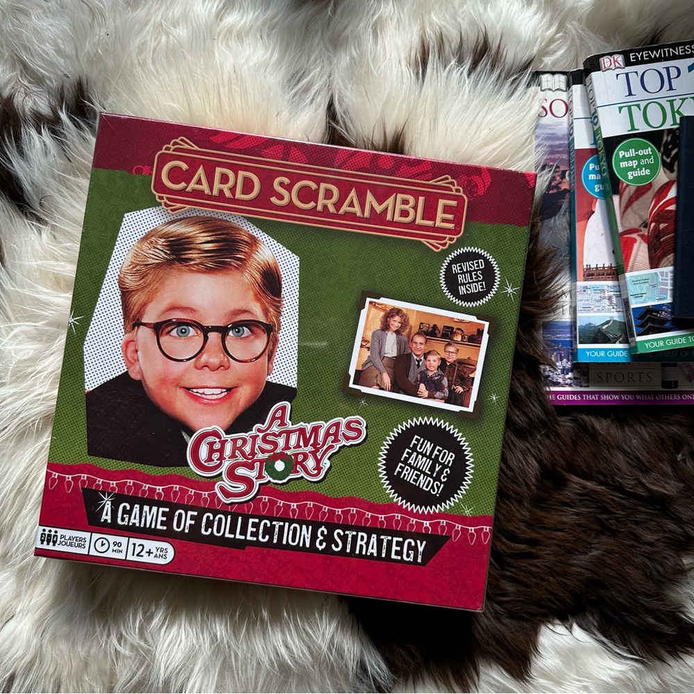 A CHRISTMAS STORY Card Scramble Game Sealed New in Box - Picture 8 of 8